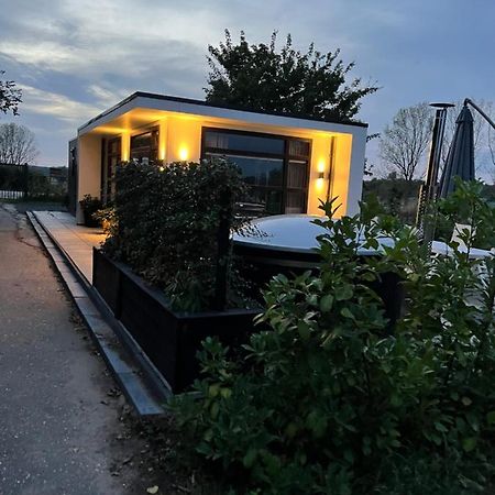 Luxus Chalet Hafenblick Lathum Exterior foto
